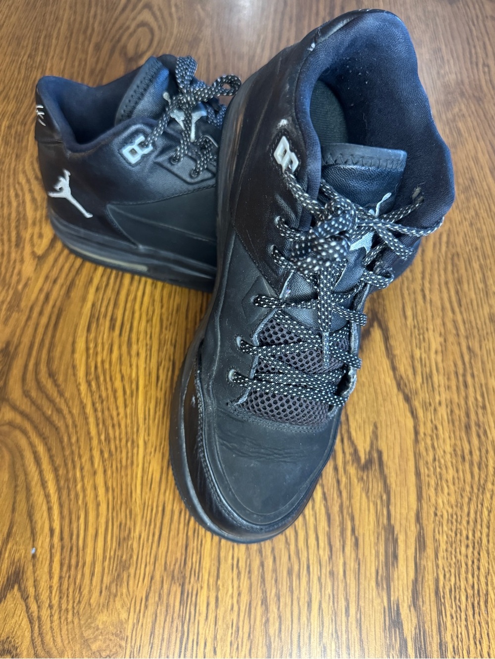 Nike Air Jordan Flight Origin 3 Blackout Kids Athletic Basketball Shoes